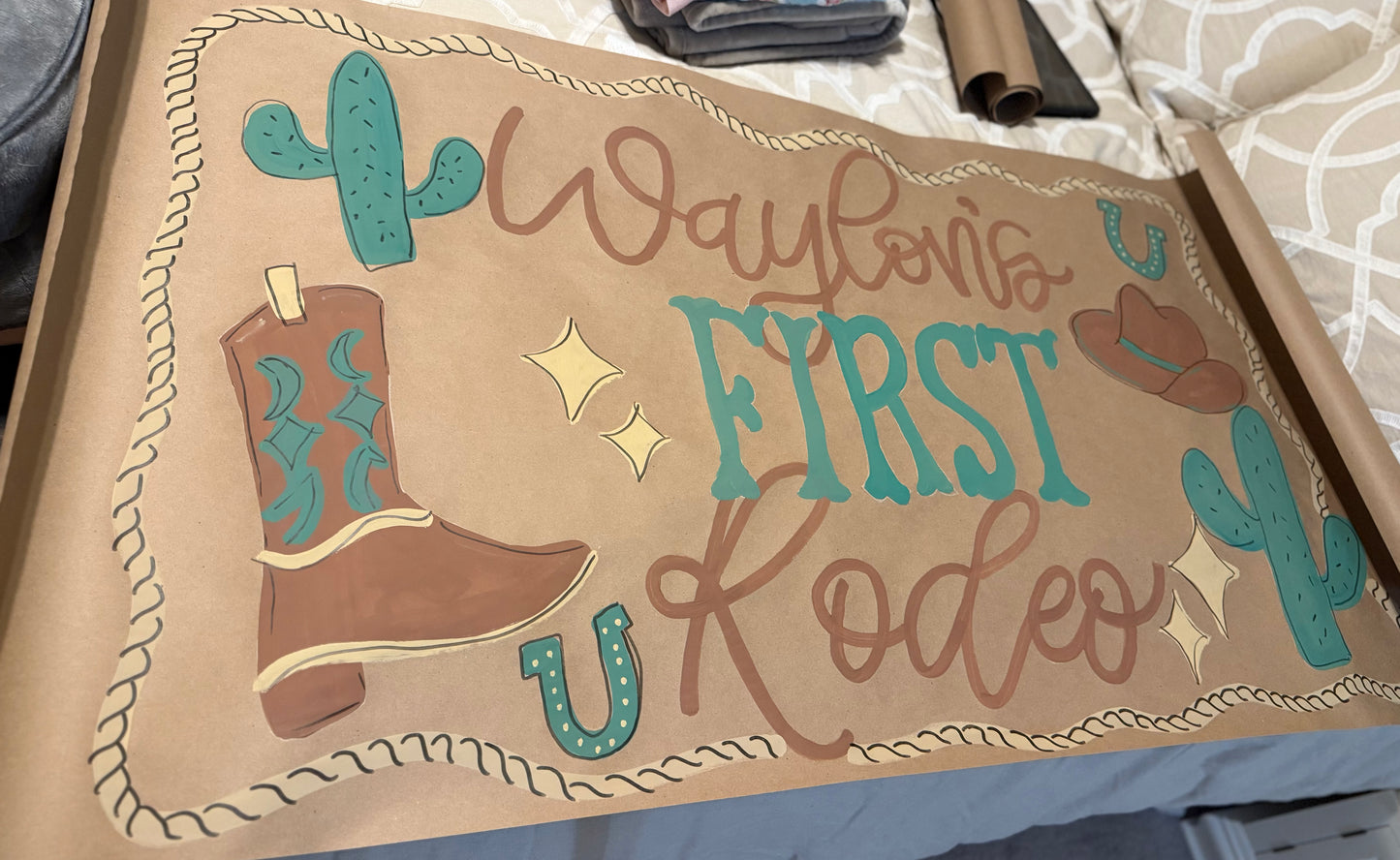 Custom Birthday Banner for Any Theme | Hand-Painted Party Backdrop | Personalized Butcher Paper Banner | Fast Shipping