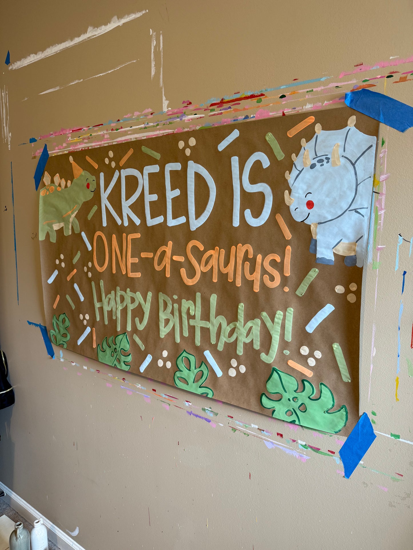 Custom Birthday Banner for Any Theme | Hand-Painted Party Backdrop | Personalized Butcher Paper Banner | Fast Shipping